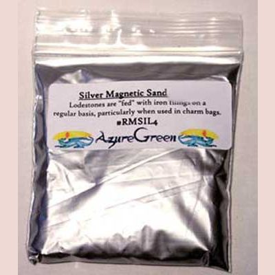 1 Lb Silver Magnetic Sand Lodestone Food