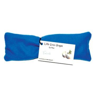 Focus eye pillow with lavender and rosemary herbs for meditation and energy alignment