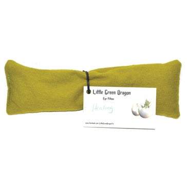 Healing eye pillow filled with spearmint and fennel for pain relief and spiritual healing