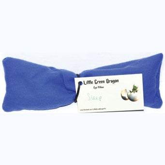 Soft flannel sleep eye pillow with lavender and spearmint scent for relaxation and meditation