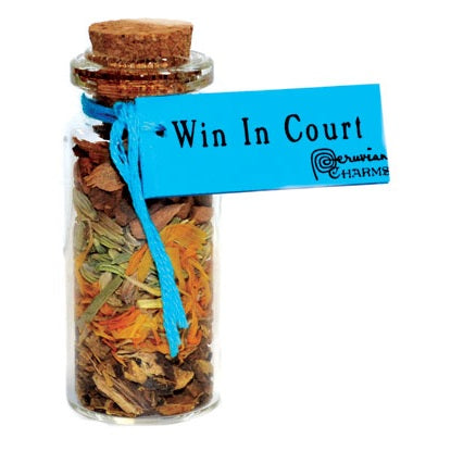 Win in Court pocket spellbottle