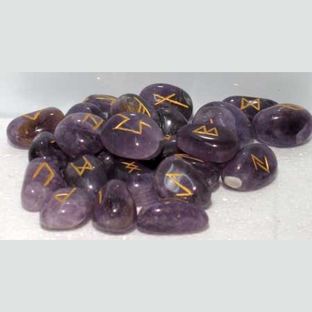 Amethyst rune set