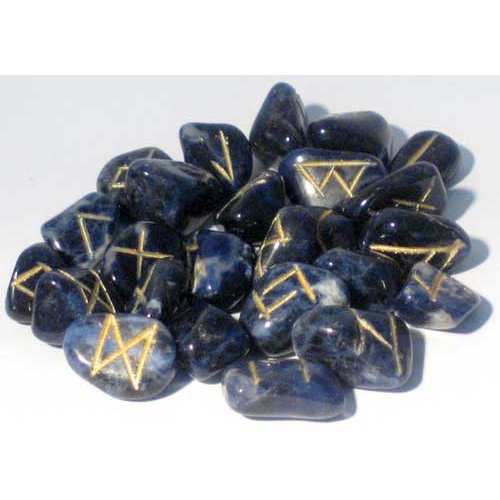 Sodalite rune set