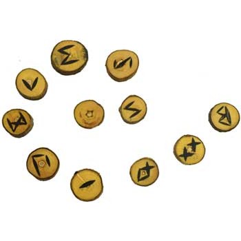 Wood rune set