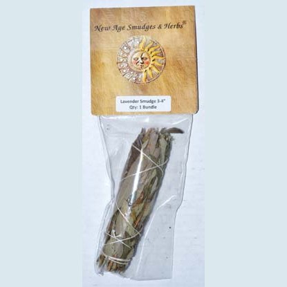 4" Lavender smudge stick