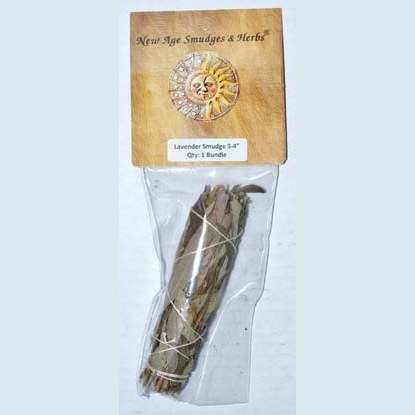 4" Lavender smudge stick