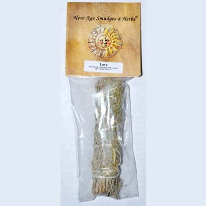 4" Love smudge stick