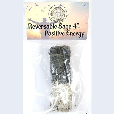 4" Positive Energy reversable smudge stick