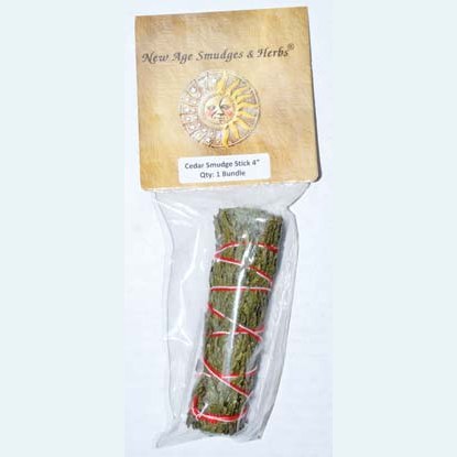 Cedar smudge stick 3-4"