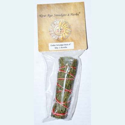 Cedar smudge stick 3-4"
