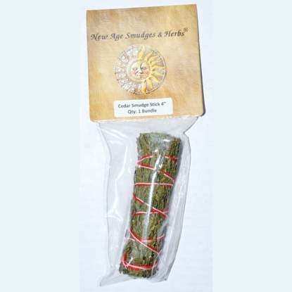 Cedar smudge stick 3-4"