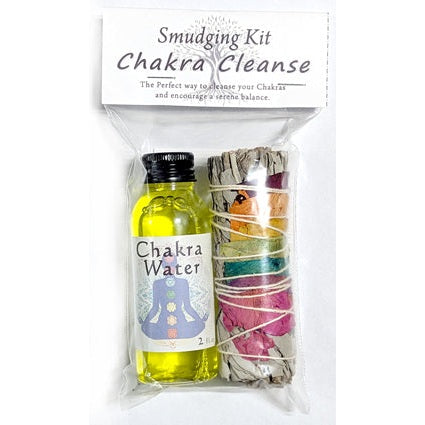 Chakra Cleansing Smudge Kit, Set of 2