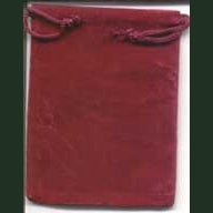 Burgundy Velveteen Bag