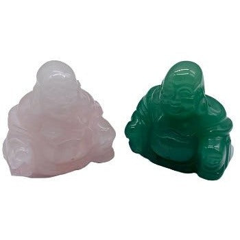 set of 2 1 3/16" Buddha