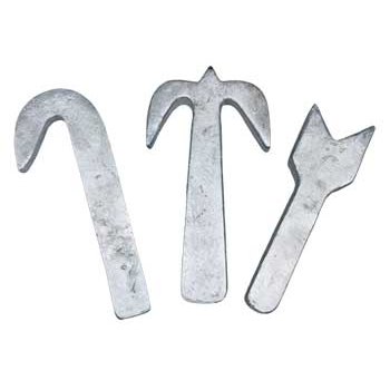 Aggayu tools metal set for Yoruba deity of Fire.