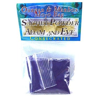 .5oz Adam & Eve sachet powder for rituals and love spells