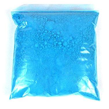 Attraction sachet powder in blue resealable bag.