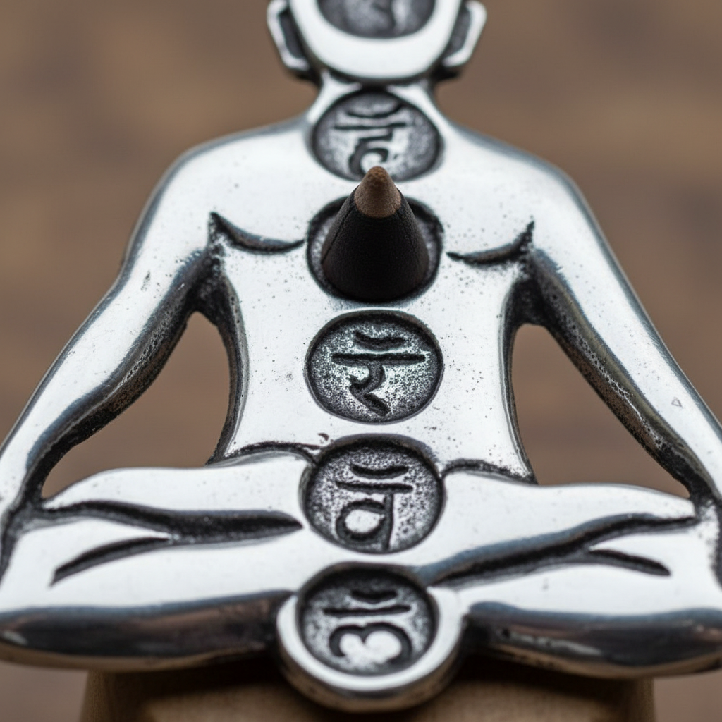 Close-Up Detail – 7 Chakra Ash Catcher