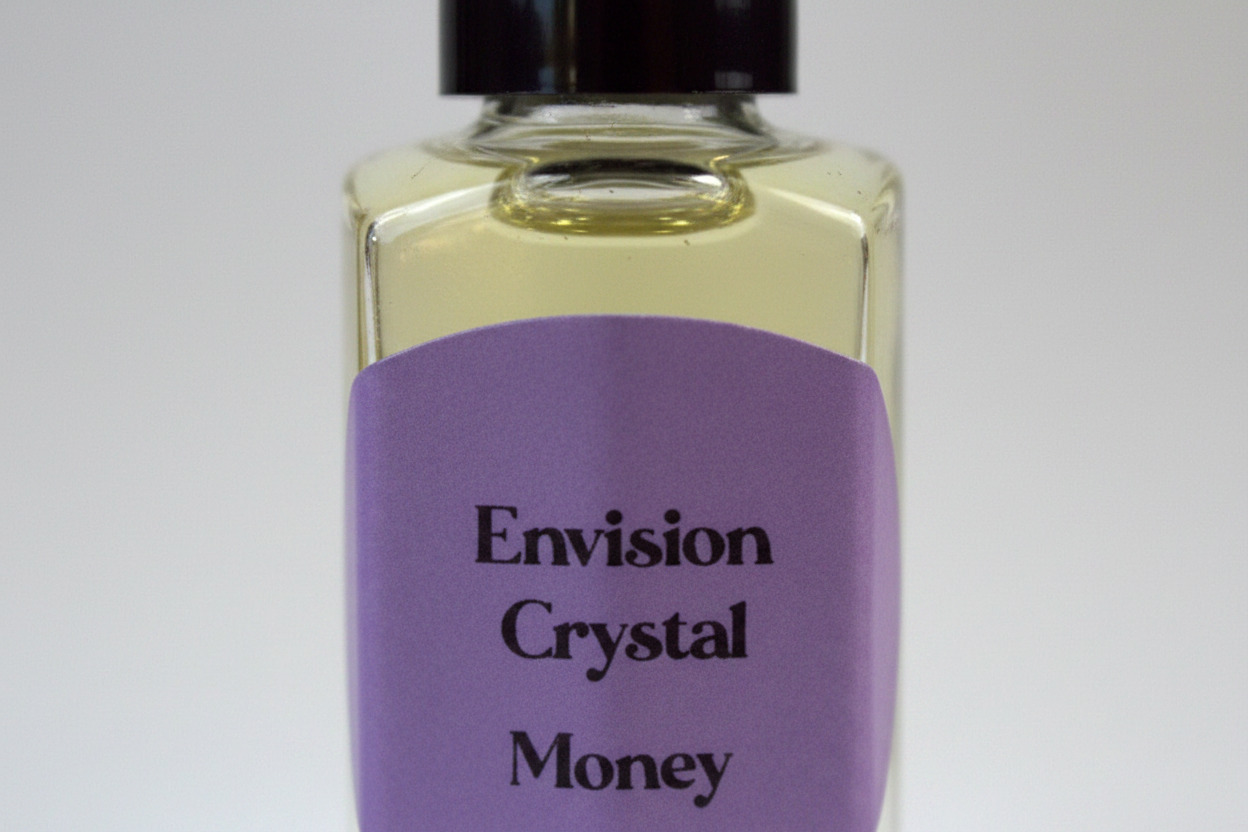 Envision Crystals Money Oil, 2 Dram, detail view
