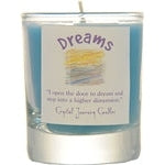 Dreams soy votive candle