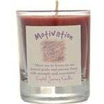 Motivation soy votive candle