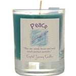 Peace soy votive candle