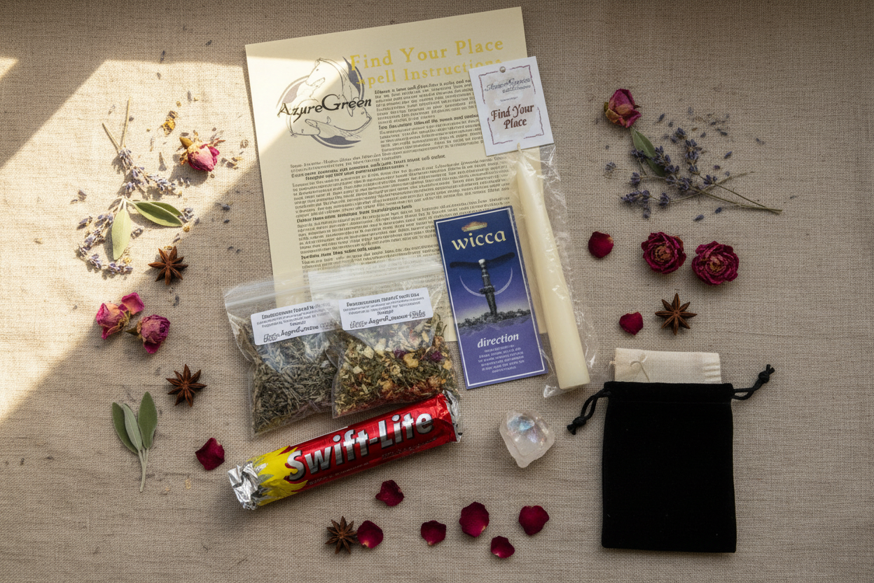 Find Your Place Ritual Kit, alternate view