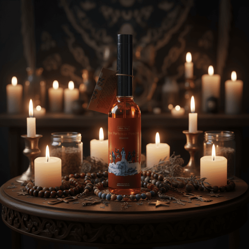 You will be generating high-quality product photos for an online stores product page. The product images should closely match the original products.
Here is the prompt (IMPORTANT!): """A mystical, candlelit scene in a dark, elegant space designed to