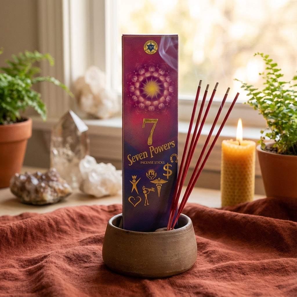 You will be generating high-quality product photos for an online stores product page. The product images should closely match the original products.
Here is the prompt (IMPORTANT!): """A lifestyle scene depicting the incense sticks placed in a tranqu
