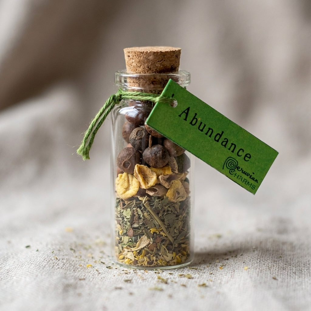 You will be generating high-quality product photos for an online stores product page. The product images should closely match the original products.
Here is the prompt (IMPORTANT!): """A highly detailed, photorealistic close-up scene of the Abundance