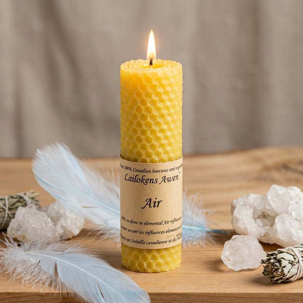Air Lailokens Awen Candle, 4 1/4", alternate view