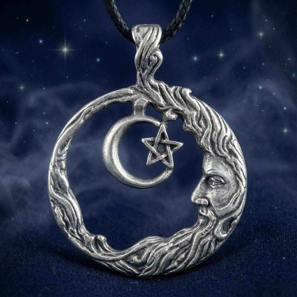 Wicca Wisdom Amulet, 1 1/4"