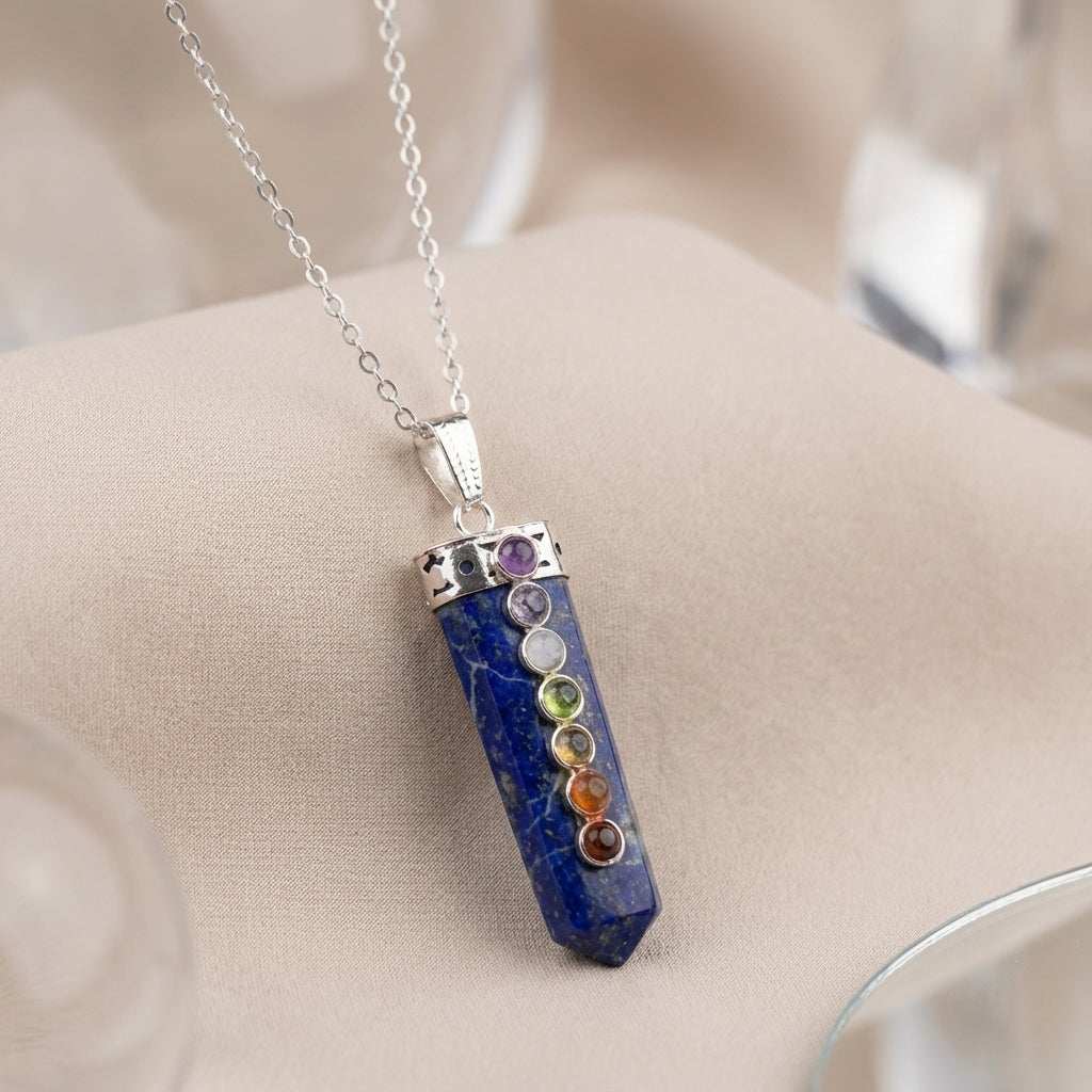Lapis Chakra necklace