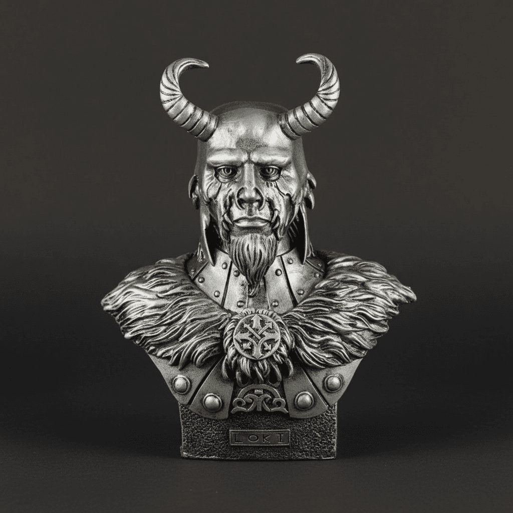 Loki Bust, 11 Inches, alternate view