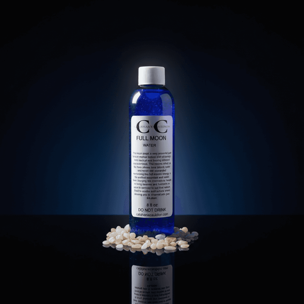 Full Moon Water with Moonstone, 8 oz, alternate view