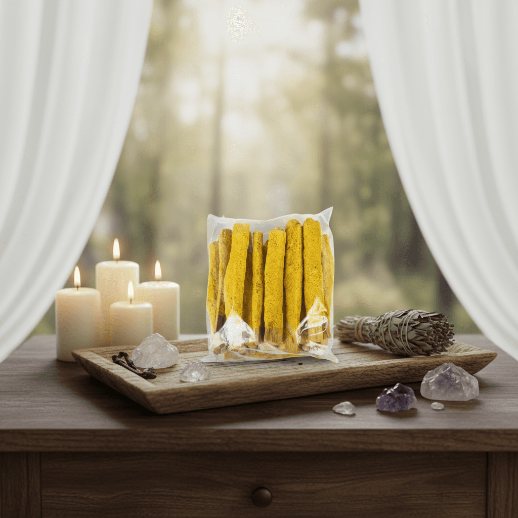 Frankincense Palo Santo Dip Sticks, Set of 25, alternate view