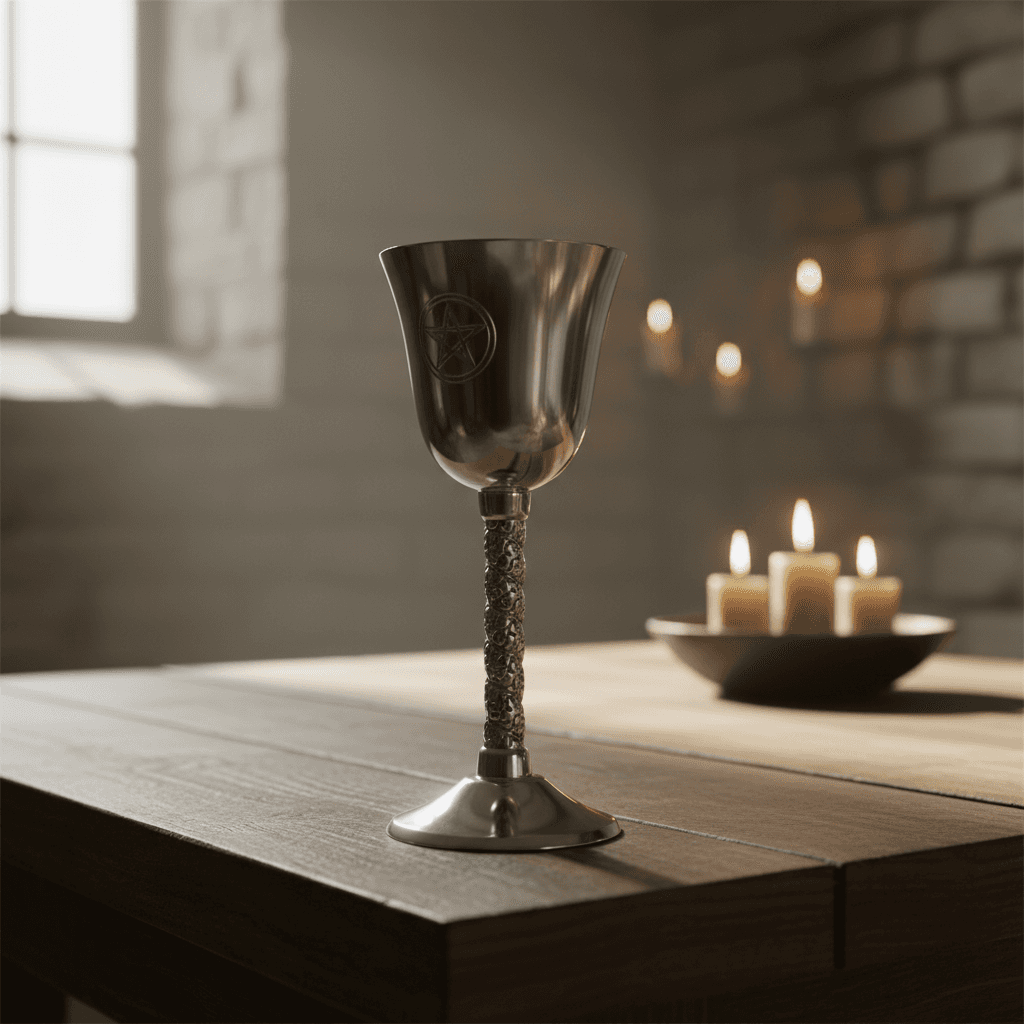 Pentagram Chalice 4 3/4", alternate view