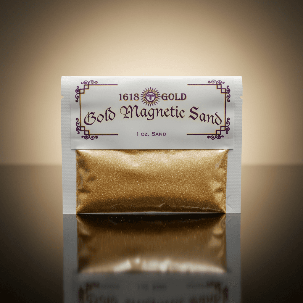 Gold Magnetic Sand (Lodestone Food) 1oz, alternate view