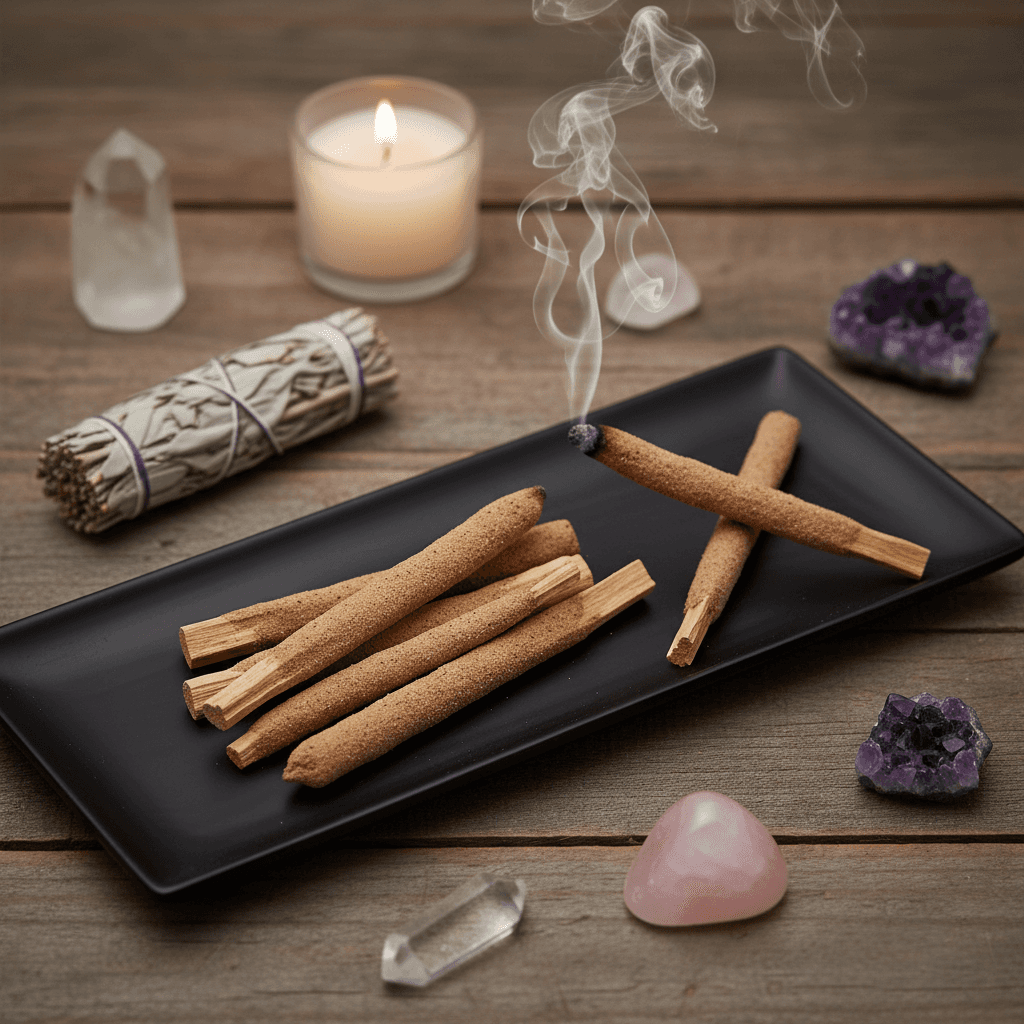 Frankincense and Myrrh Palo Santo Dip Sticks, Set of 25, alternate view