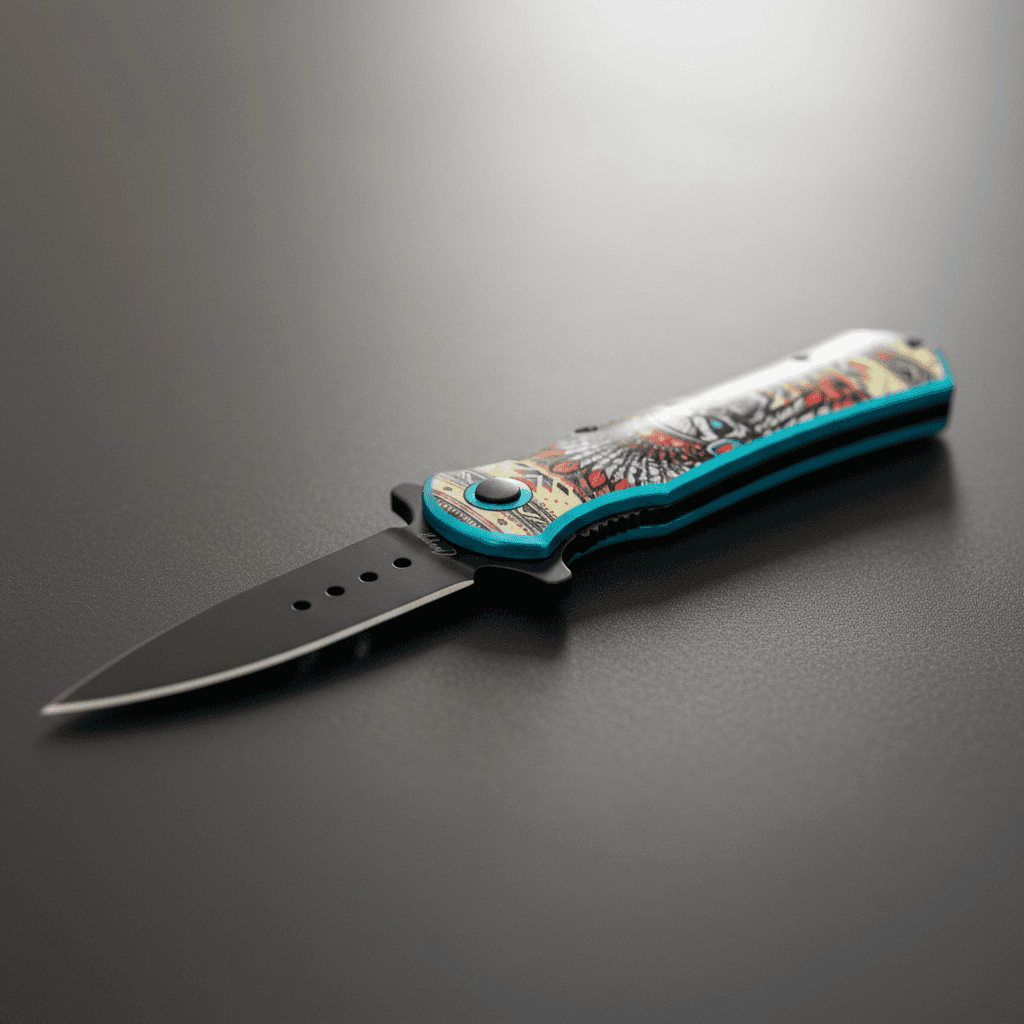 Skull Athame, 4 3/4 Inches, alternate view