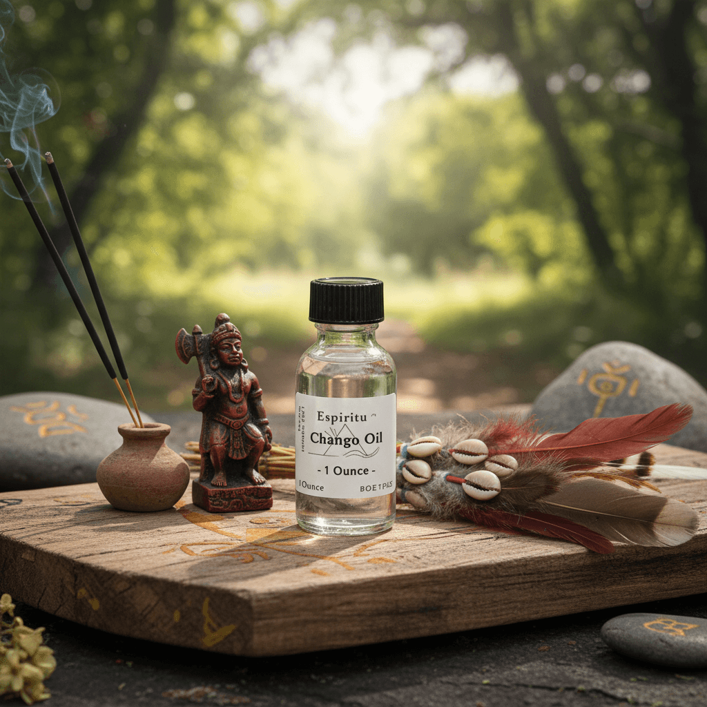 Orisha Changó Oil by Espiritu, 1 oz, alternate view