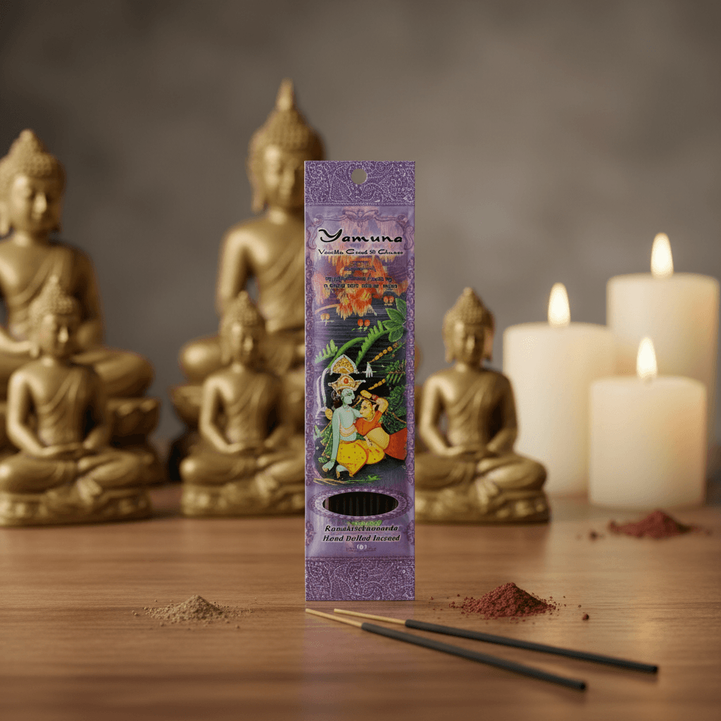Yamuna incense stick 10 pack, detail view