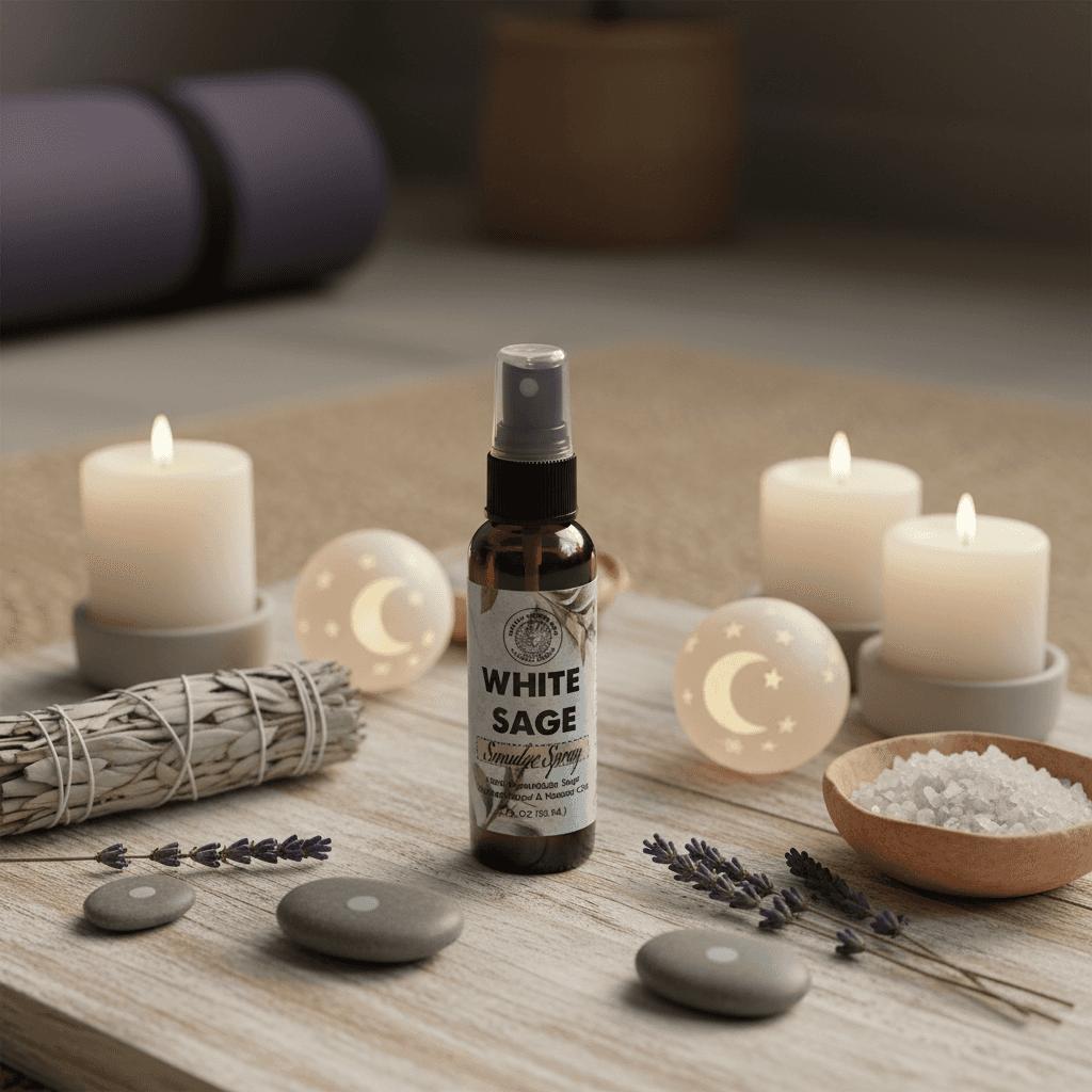 White Sage Smudge Spray, 2oz, alternate view