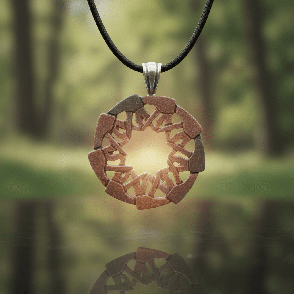 Celtic Earth Harmony Amulet, 1.5"