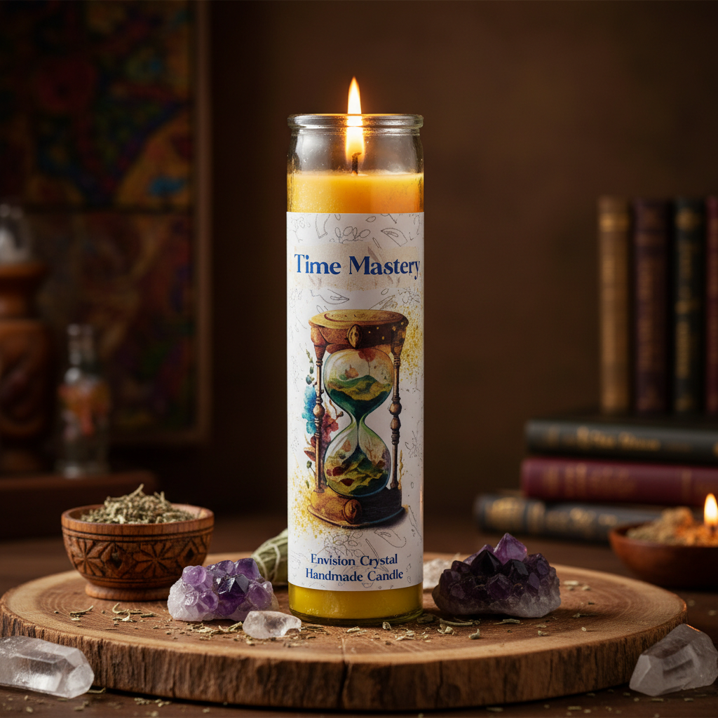 Time Mastery aromatic jar candle