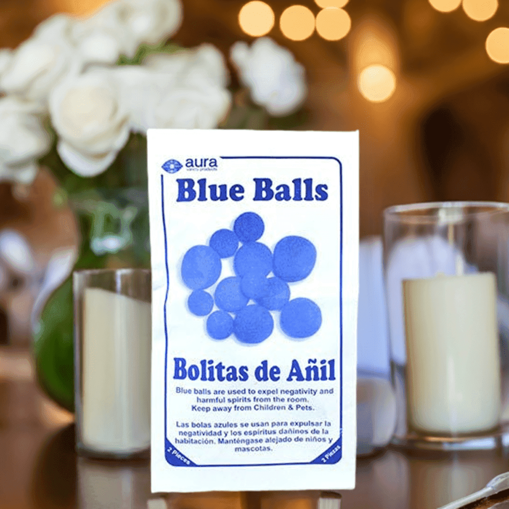 Bolitas de Anil - 2-Piece Blue Balls, alternate view