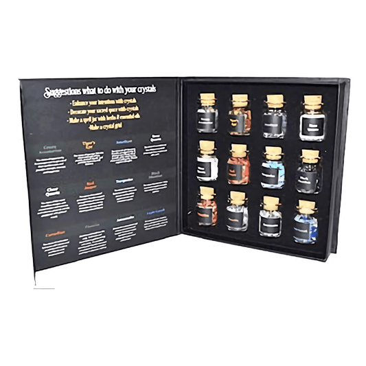set of 12 Crystals for Spells