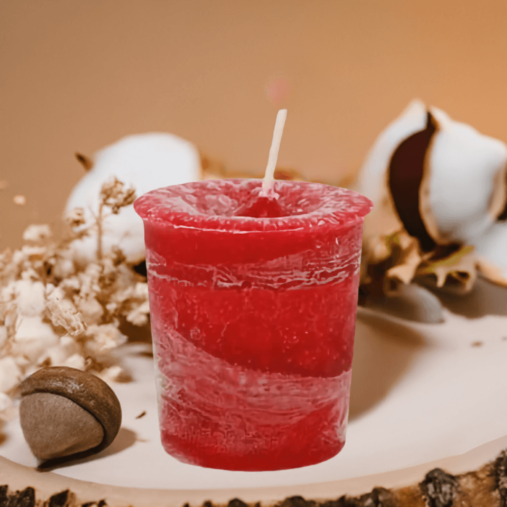Courage Herbal votive - red