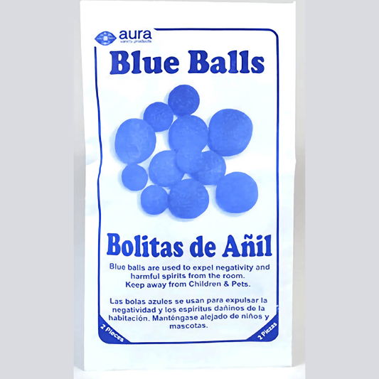 2 pieces Blue Balls