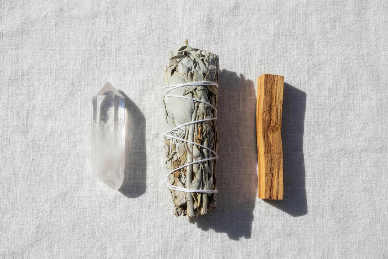 California White Sage Smudge Stick, 3 Inch